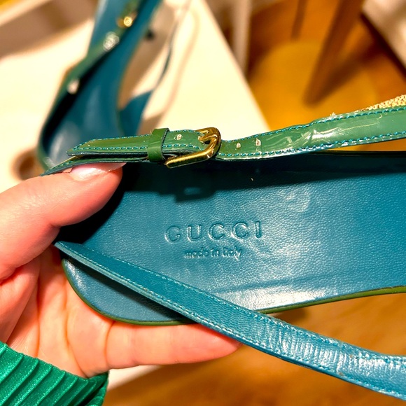 Gucci heel sling back - Picture 3 of 6